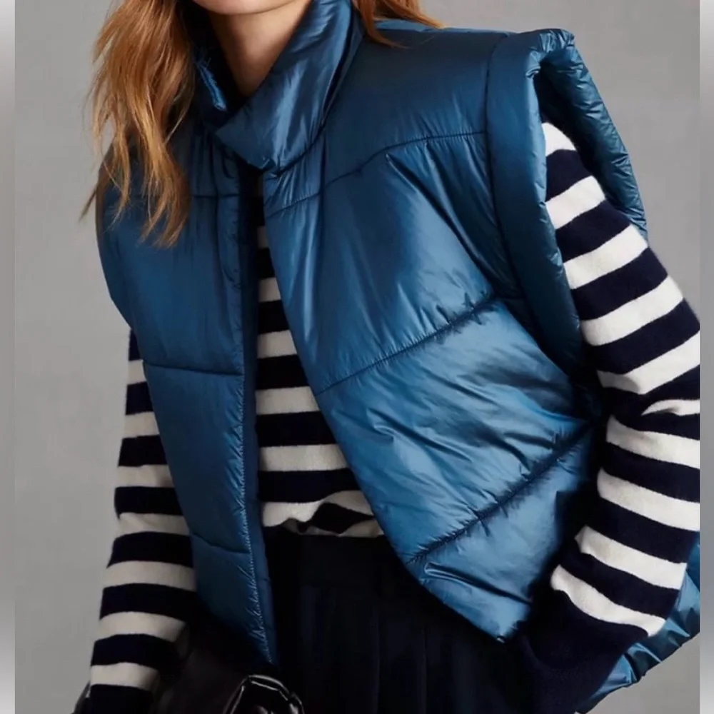 NWT Anthropologie Pilcro Packable Puffer Vest